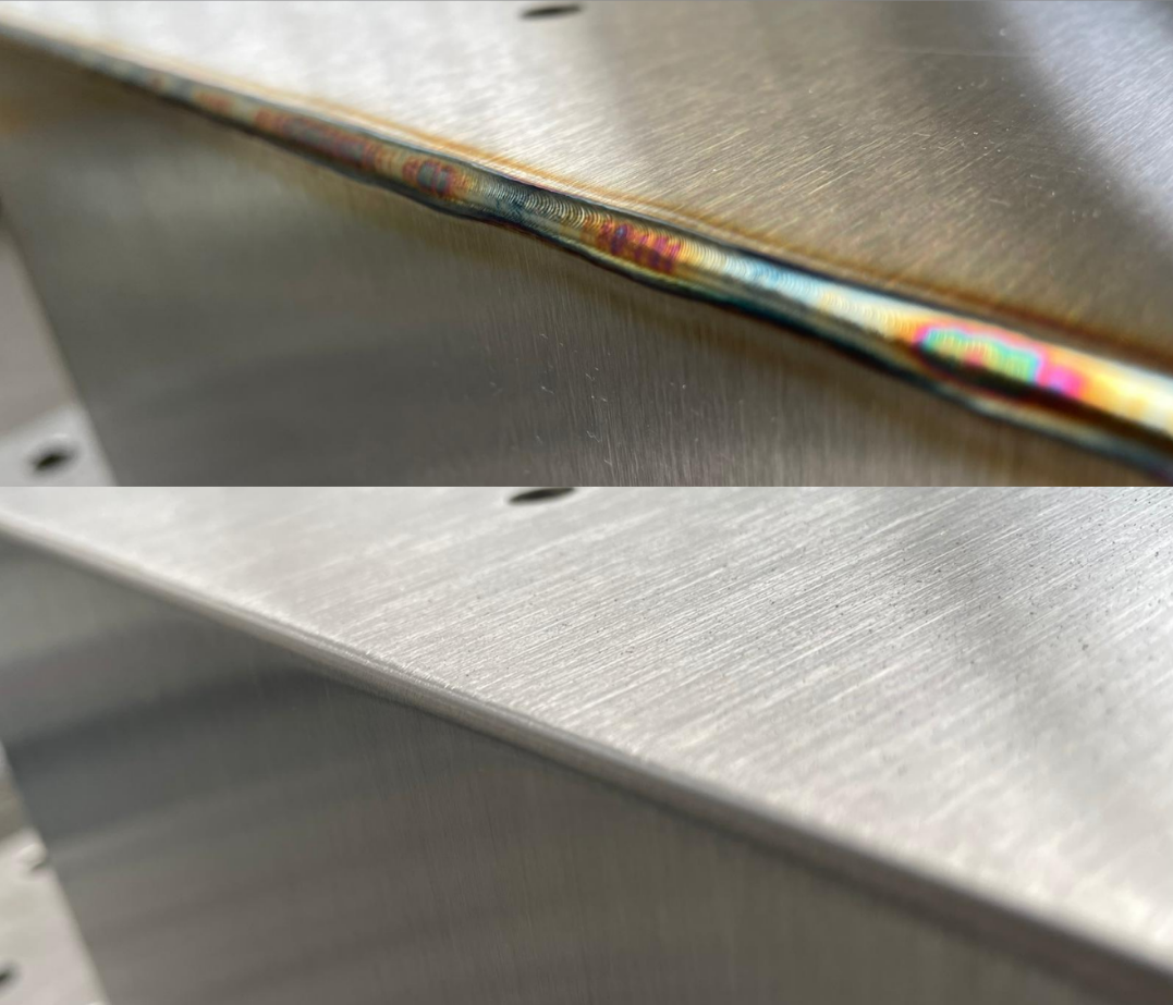 Welding sheet metal with TIG